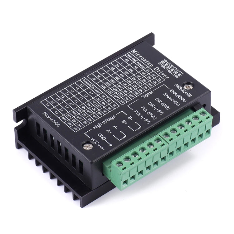 Driver motore passo-passo TB6600 versione aggiornata 4.0A 42V DC 32 suddivisione 42/57/86, TB6600 Upgrade Version Driver motore passo-passo TB6600 versione aggiornata 4.0A 42V DC 32 suddivisione 42/57/86, TB6600 Upgrade Version